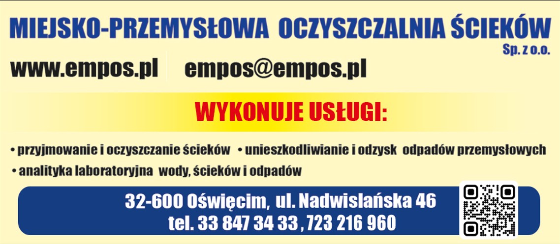 oczyszczalnia miejska OŚWIĘCIM